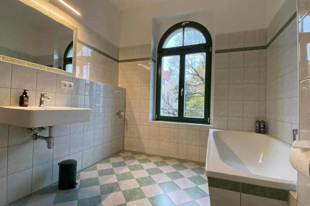 Chez Amis Arena Appartement Leipzig Buitenkant foto