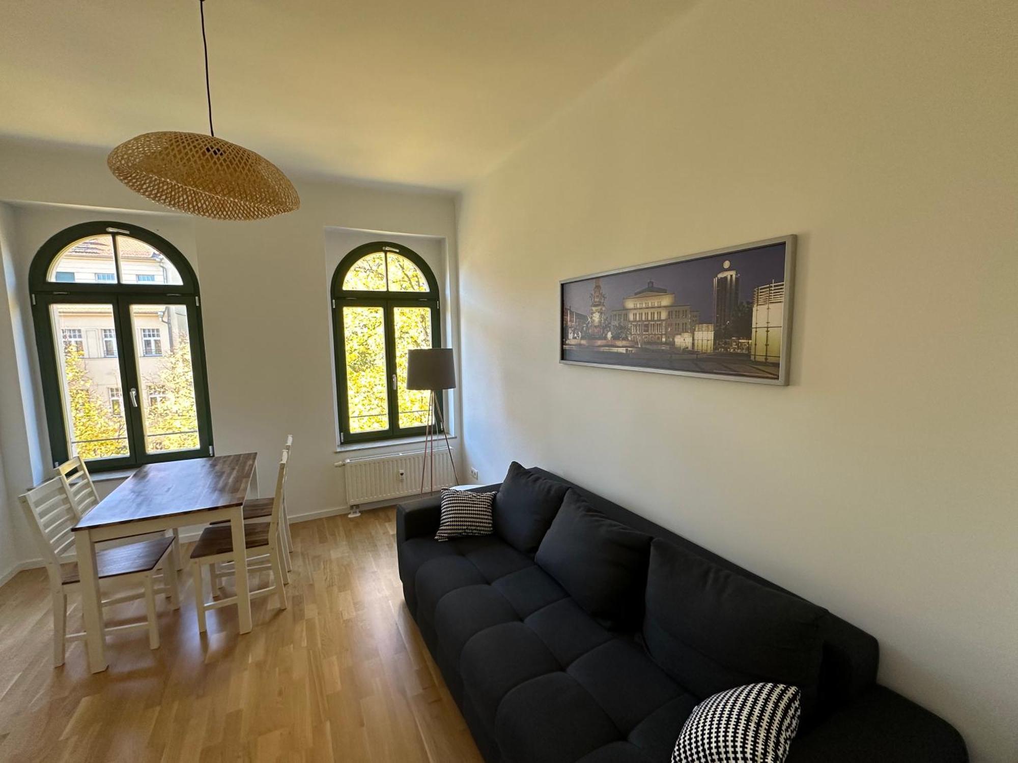 Chez Amis Arena Appartement Leipzig Buitenkant foto