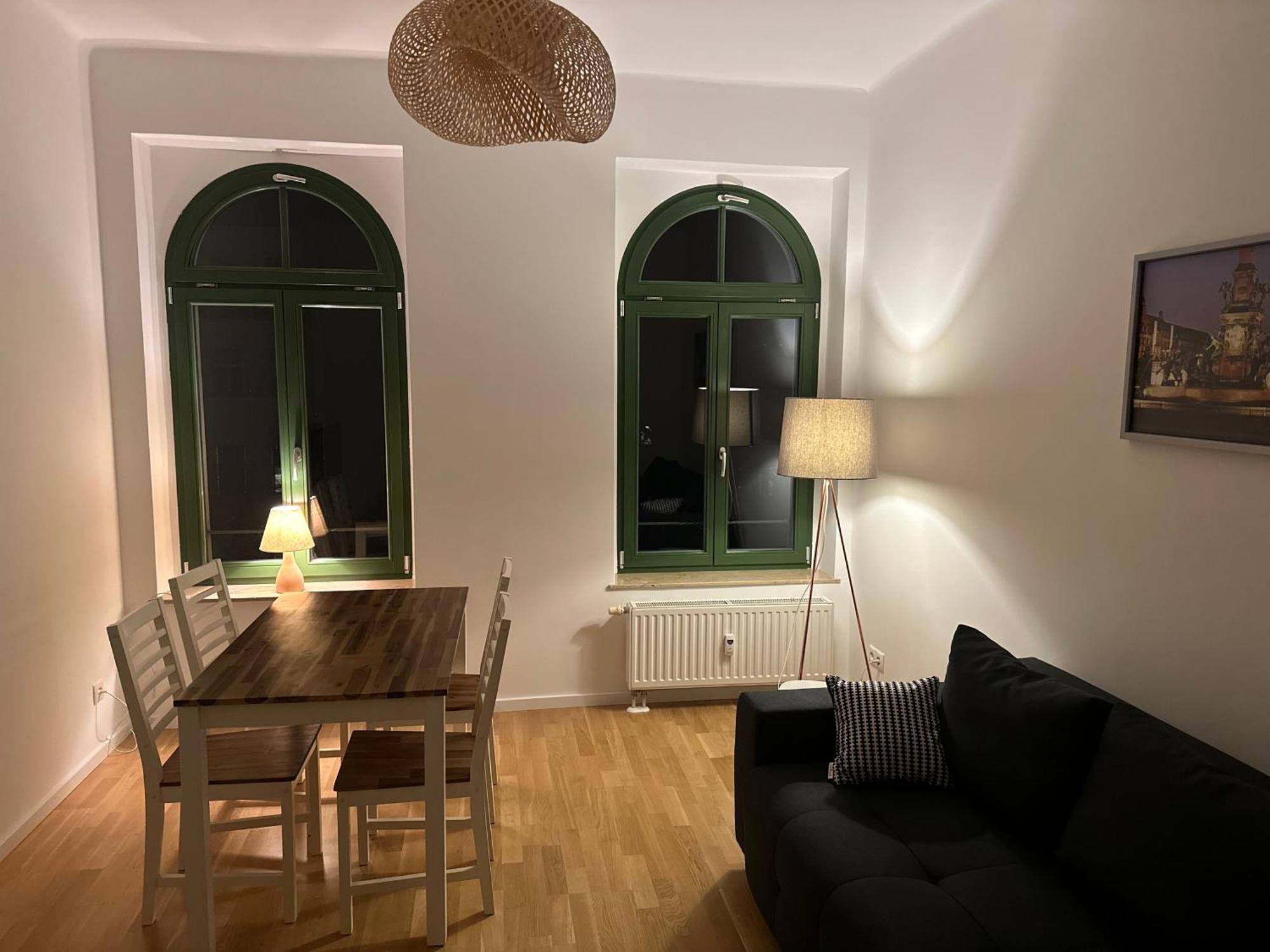 Chez Amis Arena Appartement Leipzig Buitenkant foto